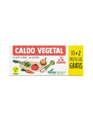 Pack 2 Caldo Vegetal Alecosor 120g Soria Natural Natural