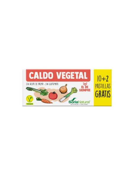 Pack 2 Caldo Vegetal Alecosor 120g Soria Natural Natural