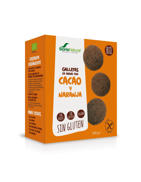 Pack 3X2 Galletas De Avena Con Cacao Y Naranja Bio Alecosor Soria Natural