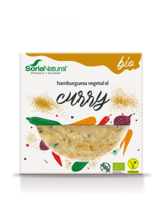 Pack 3X2 Hamburguesa Vegetal Al Curry Bio Alecosor Soria Natural