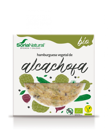 Pack 3X2 Hamburguesa Vegetal De Alcachofa Bio Alecosor Soria Natural