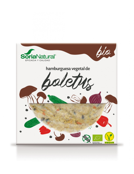 Pack 2 Hamburguesas Vegetales Bio de Boletus Alecosor