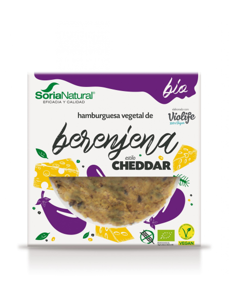 Pack 2 Hamburguesas Vegetales Berenjena Queso Alecosor