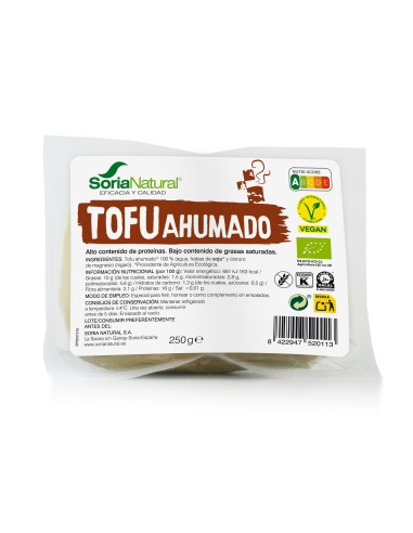 Pack 2 Tofu Ahumado 250g Alecosor Soria Natural Calidad