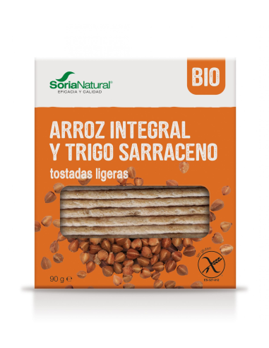 Pack 3x2 Tostadas Arroz y Trigo Sarraceno Alecosor Soria