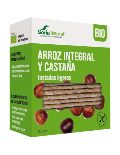 Pack 3X2 Tostadas De Arroz Y Castaña Alecosor Soria Natural