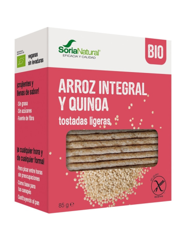 Pack 3X2 Tostadas De Arroz Y Quinoa Alecosor Soria Natural