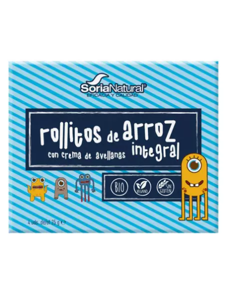 Pack 2 Rollitos de Arroz Cacao Alecosor Soria Natural