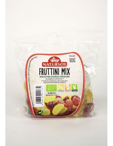 Gominolas Frutinni Mix Ecológicas 100g Natursoy Saludables