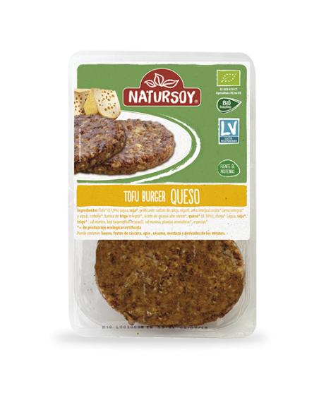 Hamburguesa de tofu y queso 2 und. | Sabor saludable y natural