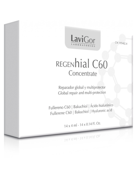 Regenhial C60 Concentrate 14x4 ml Monodosis Lavigor eficaz