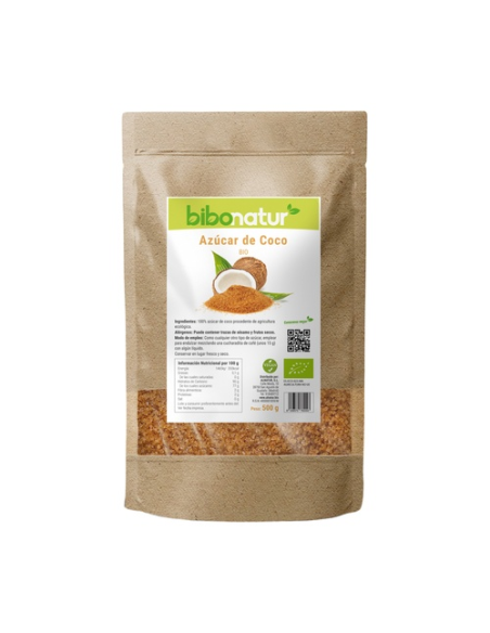 Azucar De Coco Eco 500 Grm de Bibonatur