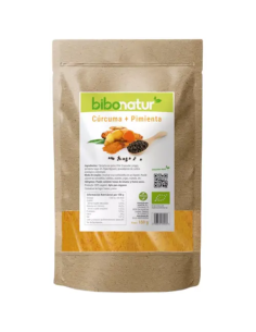 Curcuma+Pimienta Salero Bio 100Gr de Bibonatur