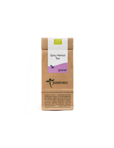 Té Herbal Picante Bio 25g Bolsa Kraft Josenea Granel