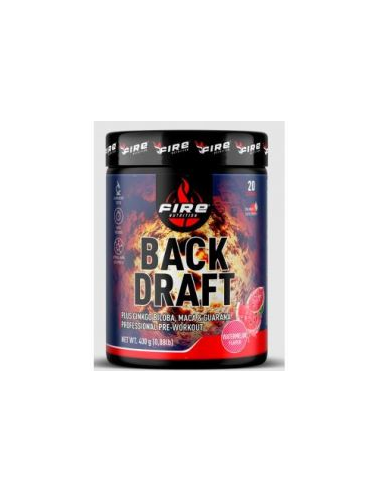 Back-Draft Preworkout Sandía 400g | Energía y Rendimiento
