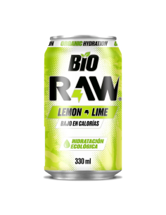 Bebida Isotónica Bio Lima Limón Raw 330 ml Energía Natural