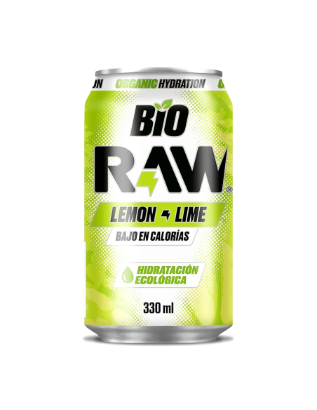 Bebida Isotónica Sabor Lima Y Limón Bio, 330 Ml de Raw
