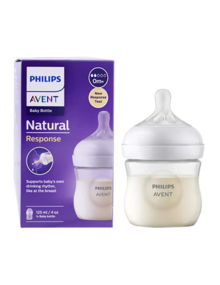 Biberón Avent Natural Response 125 ml SCY900/01 Seguro y Suave