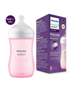 Biberon Natural Response Rosa 260Ml Scy903/11 de Avent