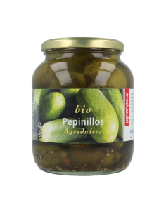 Pepinillos Agridulces Bote Pequeño Bio 350 g  de Machandel