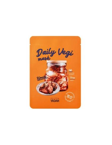 Yadah Daily Vegi Mask Kimchi de Koos  Hidratación Natural