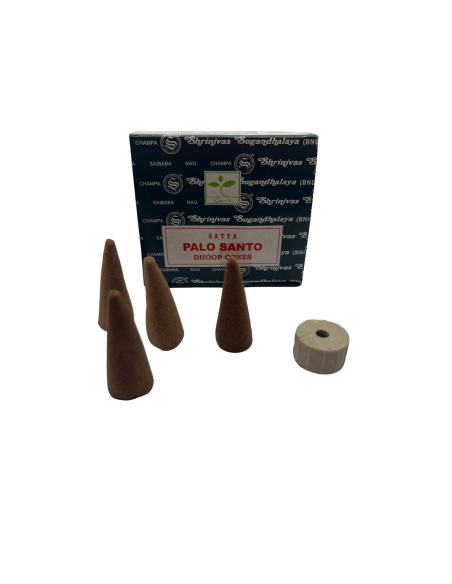 Conos Incienso Palo Santo Satya Caja 12 unidades oferta