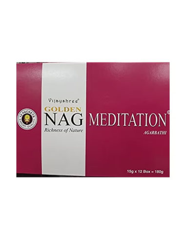 Incienso Golen Nag Champa Roj 12  Aroma Tradicional y Puro