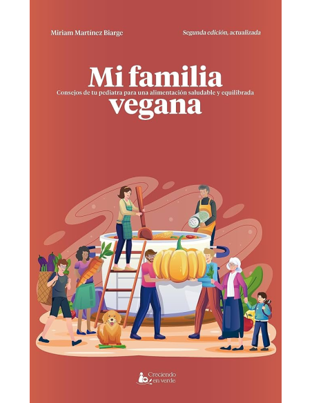 Libro Mi Familia Vegana 1/U  de