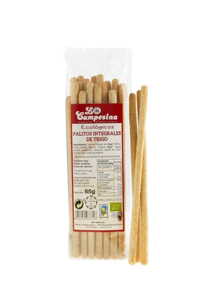 Palitos Integrales Trigo Eco Campesina 20 X 65G de Campesina