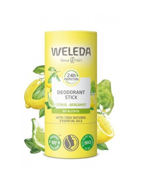 Desodorante Stick Citrus 50gr Weleda  Frescura Natural Diaria