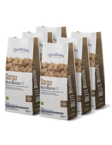Bontasana Pasta Ecológica Sin Gluten Mezze Maniche Sorgo