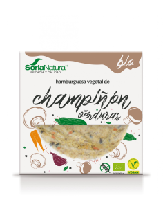Hamburguesa de Champiñón y Verduras Soria Natural Saludable