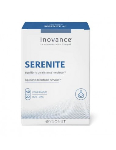 Serenite 40 Comprimidos Inovance  Bienestar y Equilibrio