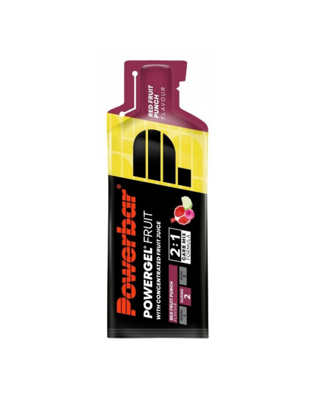 Powergel Red Fruits 41g Power Bar  Energía y sabor intenso