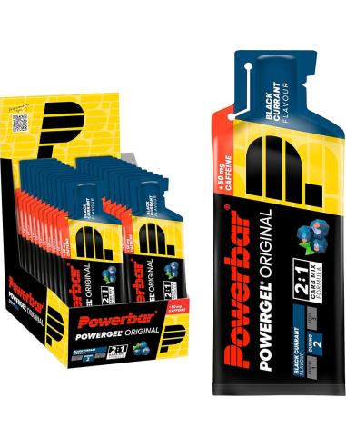 Powergel Cafeína Black Currant 24 Unid 41g - Power Bar
