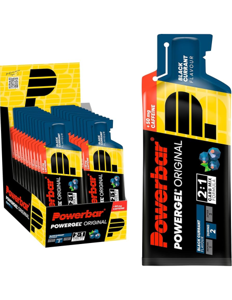 Powergel Cafeína Black Currant 24 Unid 41g - Power Bar