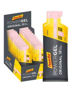 Powergel Strawberry/Banana Cajita 24 Unid 41Gr de Power Bar