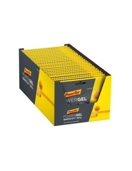 Powergel Shots Naranja 24 Unid 60g Power Bar Energía rápida