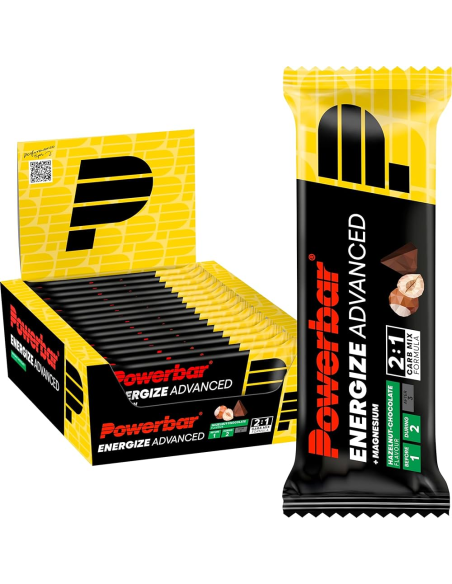 Energize Advanced Chocolate Hazelnut Cajita 15Barr de Power Bar