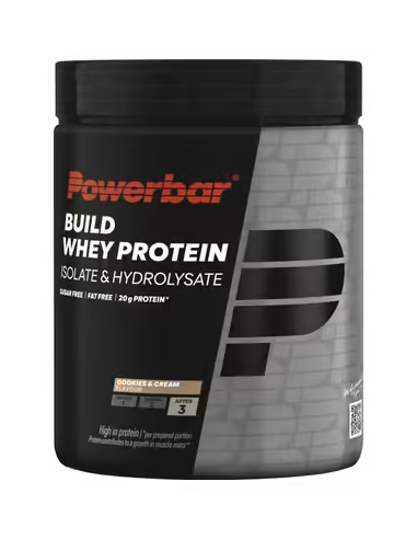 Black Line Build Whey Protein Cookies & Cream 550G de Power Bar