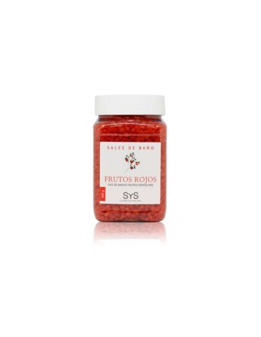 Sales de Baño Frutos Rojos 400g Labnatur Bio  Relajación Natural