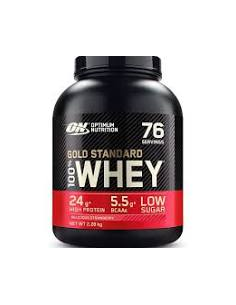 On 100% Whey Gold Standard Delicious Fresa 2280Gr de Optimum Nutrition