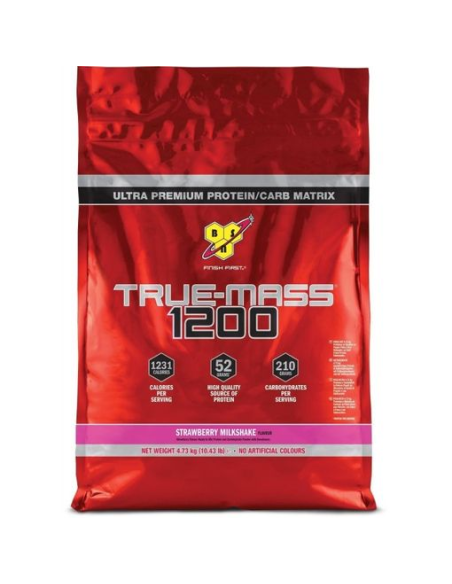 Bsn True Mass 1200 - 4730G Strawberry Milkshake de Bsn