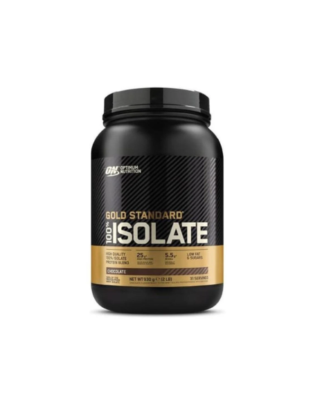 On 100% Gold Standard Isolate Chocolate 930Gr de Optimum Nutrition