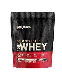 On 100% Whey Gold Standard Cookies & Cream 450Gr de Optimum Nutrition