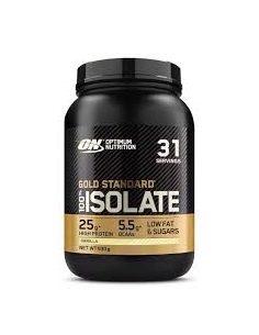 On 100% Gold Standard Isolate Vanilla 930Gr de Optimum Nutrition