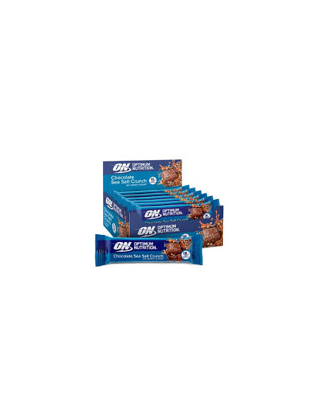 On Chocolate Sea Salt Bar 12X55G Optimum Nutrition sabor único