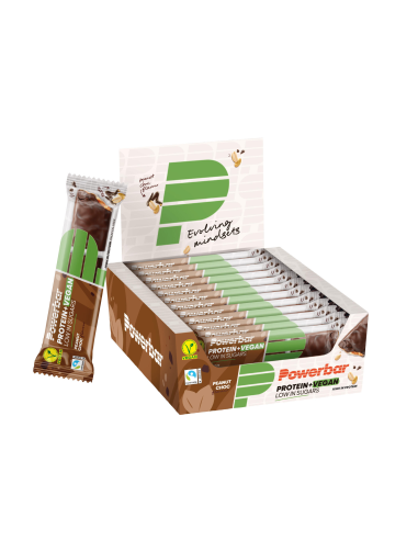 Proteinplus Vegan Salty Almond Caramel 12Barritas de Power Bar