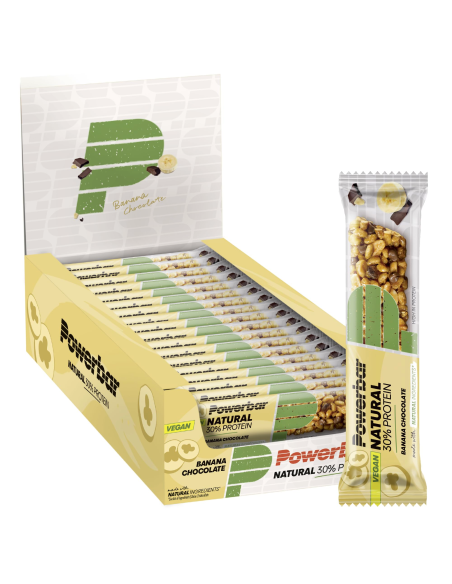 Proteinplus Vegan Banana Chocolate 12Barritas de Power Bar