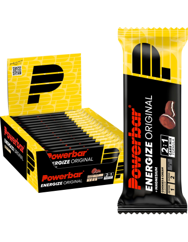Barritas Energize Cookies & Cream Cajita15Ud de Power Bar
